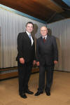 Dr. Wolfgang Ressmann mit Landwirtschaftsminister Hendrik Herig